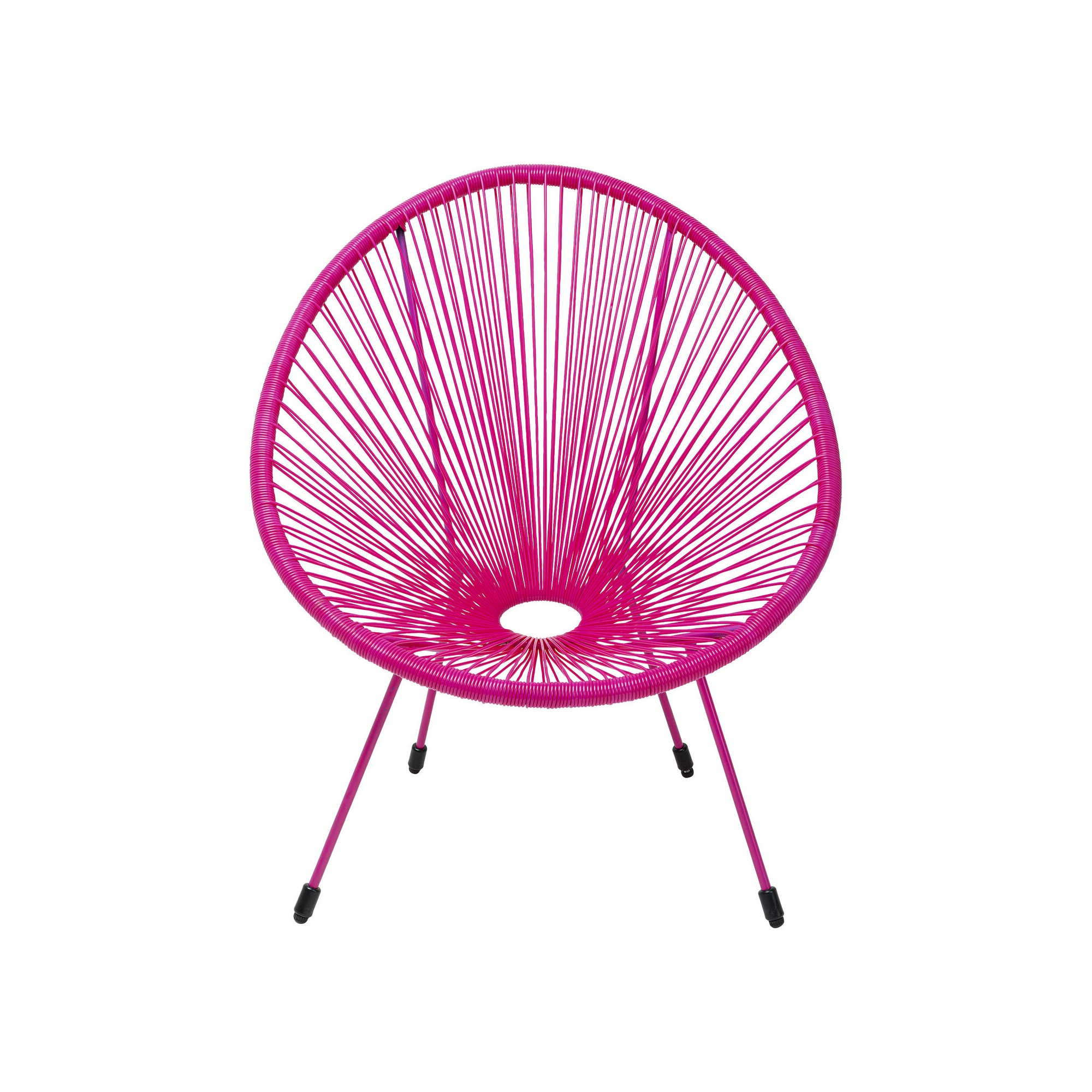 Fauteuil de jardin Acapulco Mono rose Kare Design