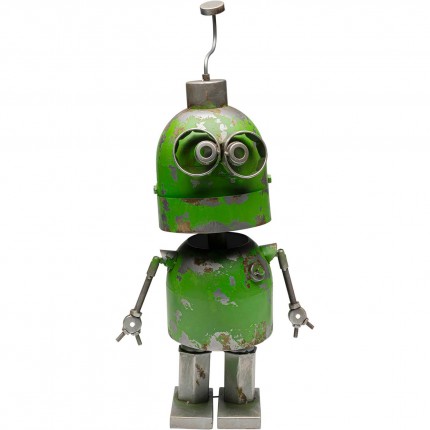 Deco robot Peter green 71cm Kare Design