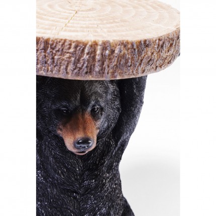 Side Table Animal mini black bear Kare Design