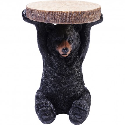 Side Table Animal mini black bear Kare Design