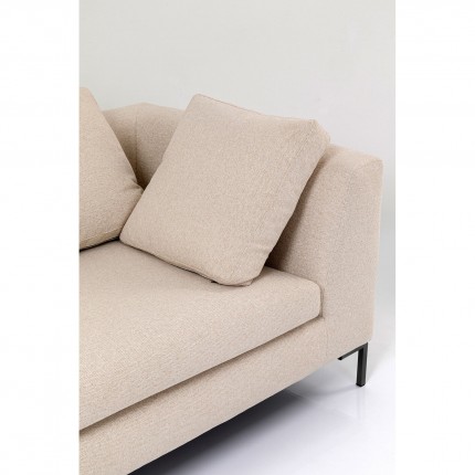 Corner Sofa Gianna Creme Left Kare Design