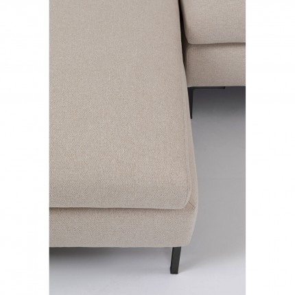 Corner Sofa Gianna Creme Left Kare Design