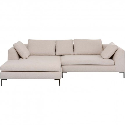 Corner Sofa Gianna Creme Left Kare Design