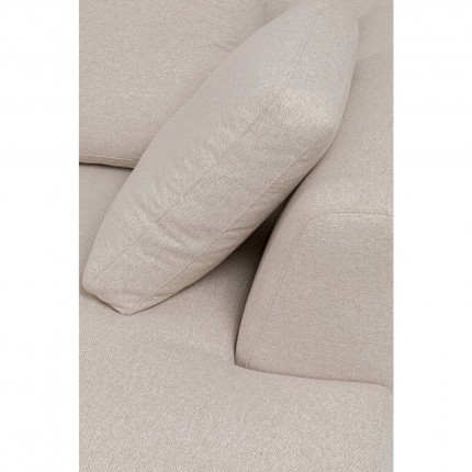 Corner Sofa Gianna Creme Right Kare Design