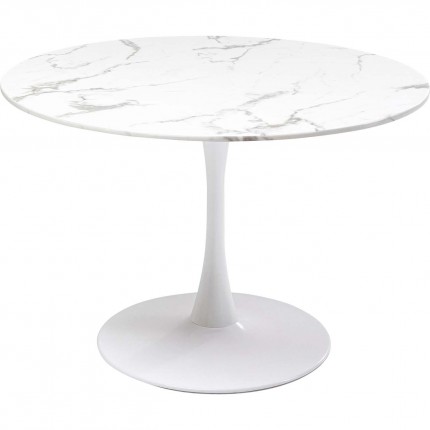 Table Veneto 110cm blanche Kare Design