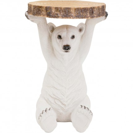 Table d'appoint Animal Ours Polaire Kare Design