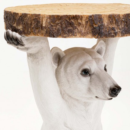 Table d'appoint Animal Ours Polaire Kare Design
