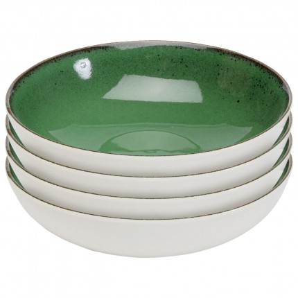 Bowl Colorino green Ø20cm (4/set) Kare Design