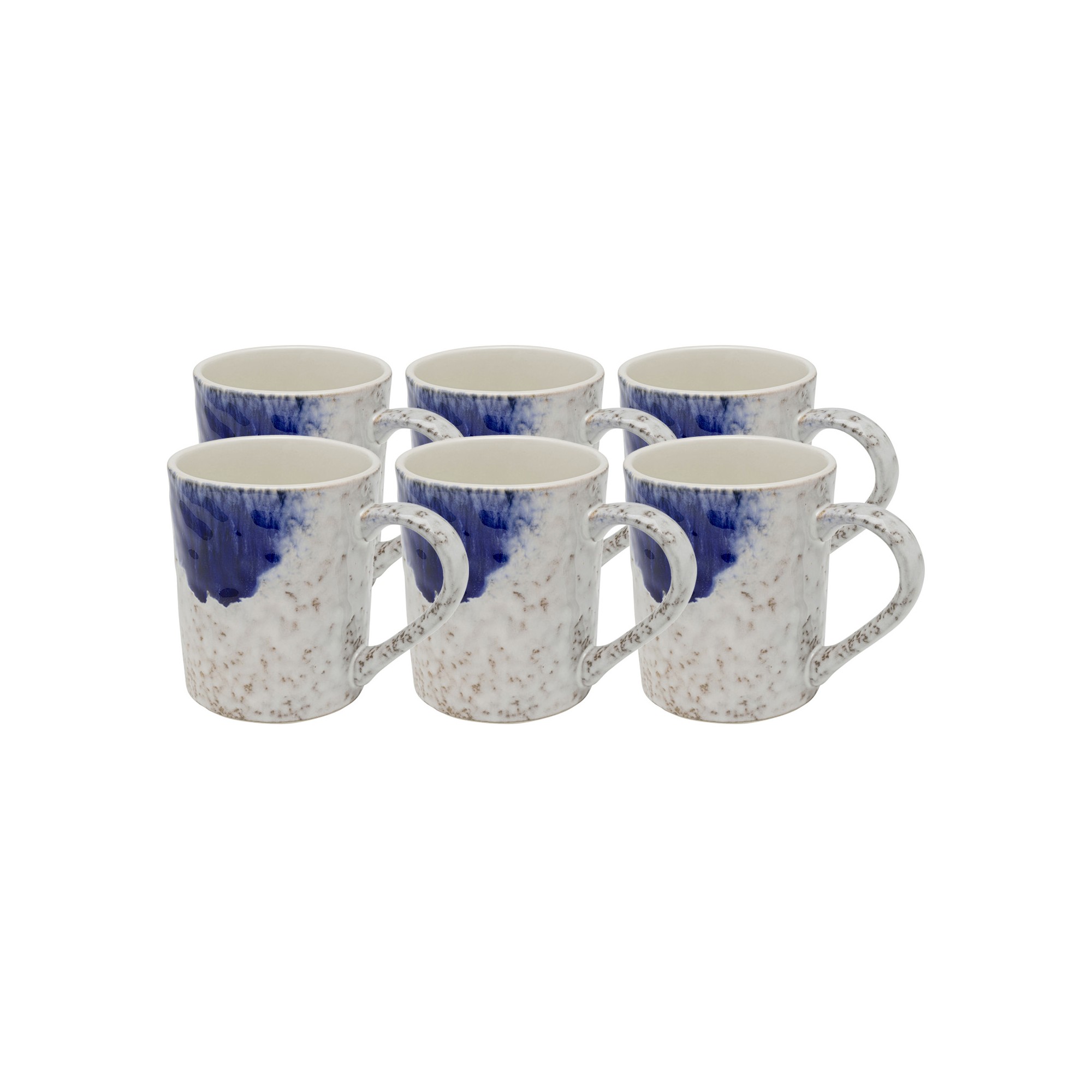 Mugs Biscotti bleus set de 6 Kare Design