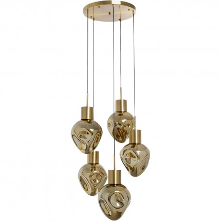 Pendant Lamp Supernova 50cm gold Kare Design