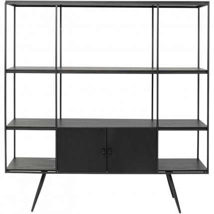 Shelf Cosy Sixties black 183x180cm Kare Design