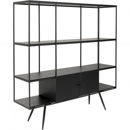 Shelf Cosy Sixties black 183x180cm Kare Design