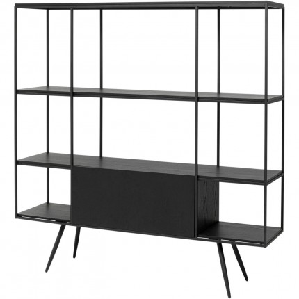 Shelf Cosy Sixties black 183x180cm Kare Design