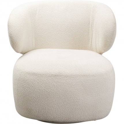 Swivel Armchair Elite cream Kare Design