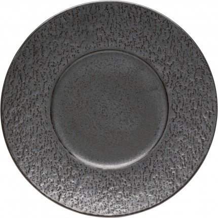 Plate Cosmos black Ø27cm (4/set) Kare Design