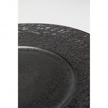 Assiettes Cosmos noires 27cm set de 4 Kare Design