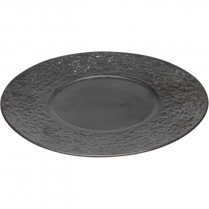 Plate Cosmos black Ø21cm (4/set) Kare Design