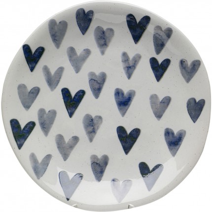 Plate Cuori Ø28cm (4/set) Kare Design