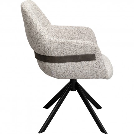 Swivel chair with armrests Olivia Kare Design