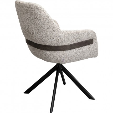 Swivel chair with armrests Olivia Kare Design