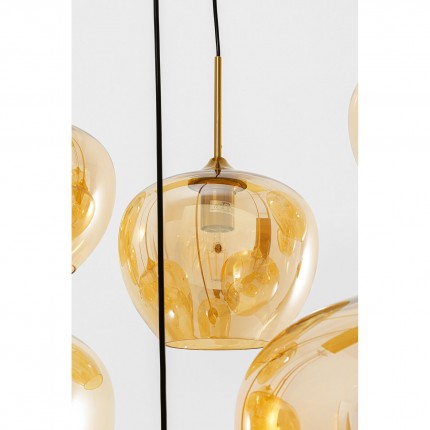 Pendant Lamp Sphere 160cm amber Kare Design