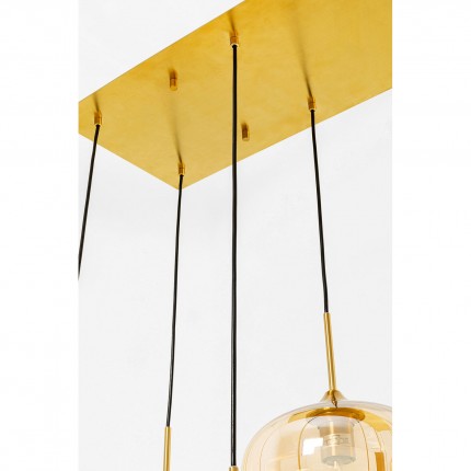 Pendant Lamp Sphere 160cm amber Kare Design