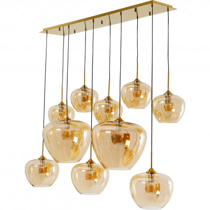 Pendant Lamp Sphere 160cm amber Kare Design