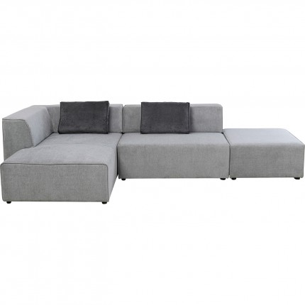 Corner Sofa Infinity Grey Left Kare Design