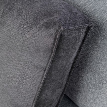 Canapé d'angle Infinity gauche gris Kare Design