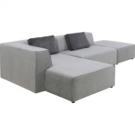 Corner Sofa Infinity Grey Left Kare Design