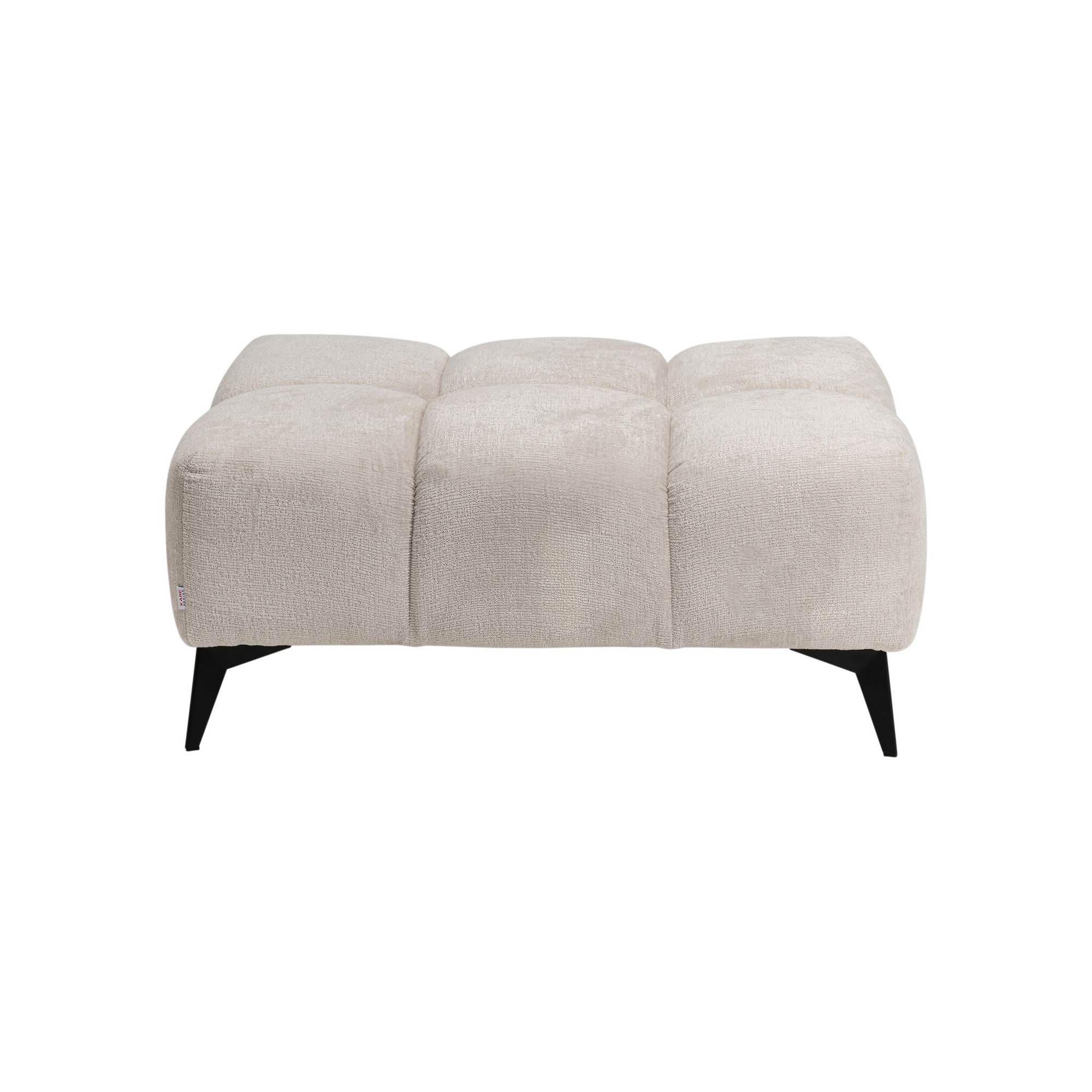 Stool Nia velvet cream Kare Design