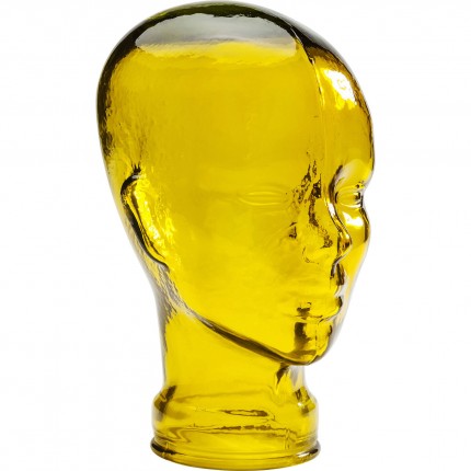 Deco headphone mount transparent yellow Kare Design