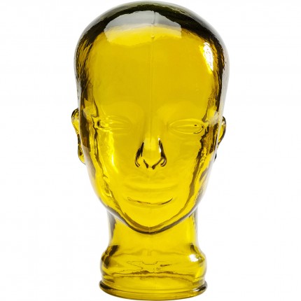 Deco headphone mount transparent yellow Kare Design