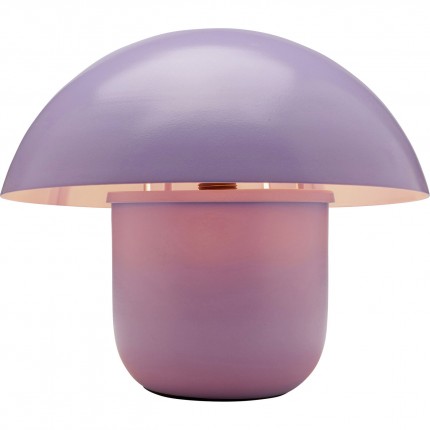 Lampe Mushroom 27cm violette Kare Design