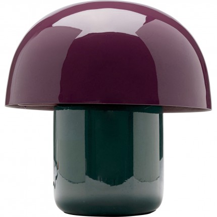 Lampe Mushroom Duo 20cm violette et verte Kare Design