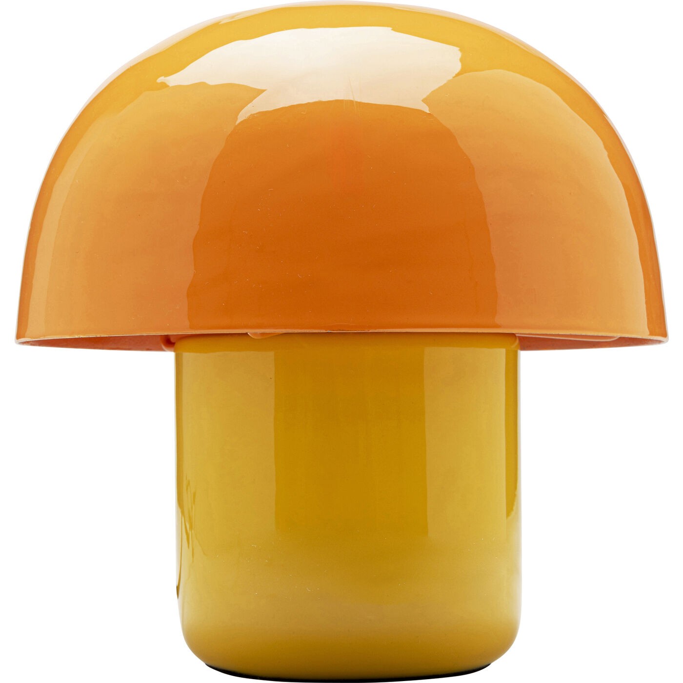 Kare Design Lampe Mushroom Duo 20cm orange et jaune