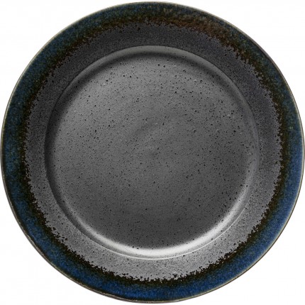 Plate Kassandra black Ø28cm (4/set) Kare Design