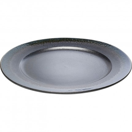 Plate Kassandra black Ø28cm (4/set) Kare Design