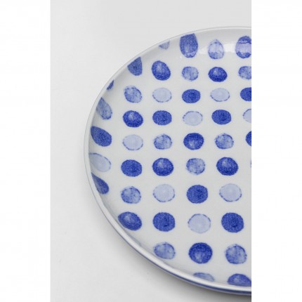 Assiettes Partitio Dots 22cm set de 6 Kare Design