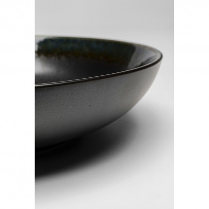 Plate Deep Kassandra black Ø23cm (4/set) Kare Design