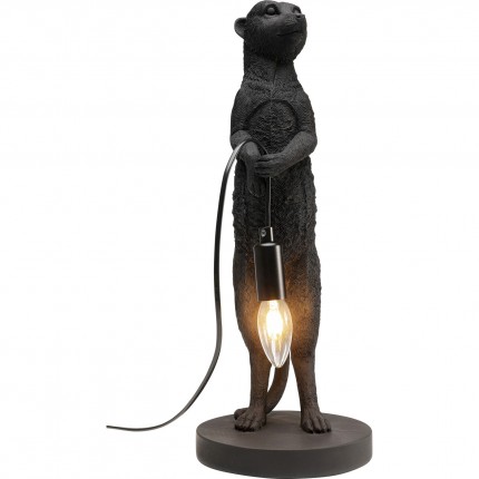 Lampe suricate noir Kare Design