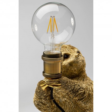 Table Lamp gold sloth Kare Design