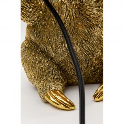 Table Lamp gold sloth Kare Design