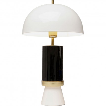 Table Lamp Josy white and black Kare Design