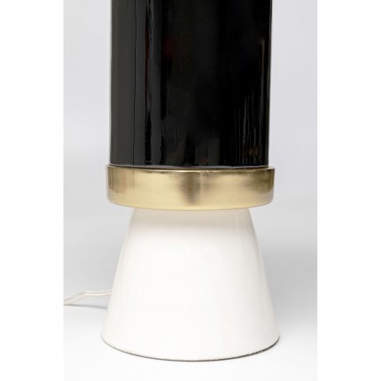 Lampe Josy blanche et noire Kare Design