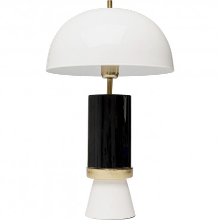 Table Lamp Josy white and black Kare Design