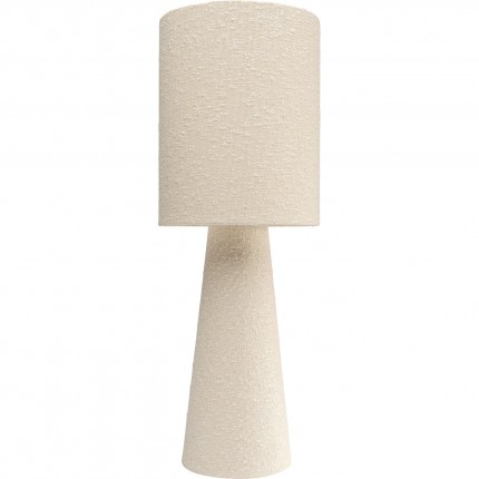 Lampe Marleen Boucle 60cm beige Kare Design