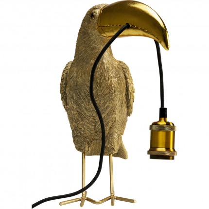 Table Lamp toucan gold Kare Design