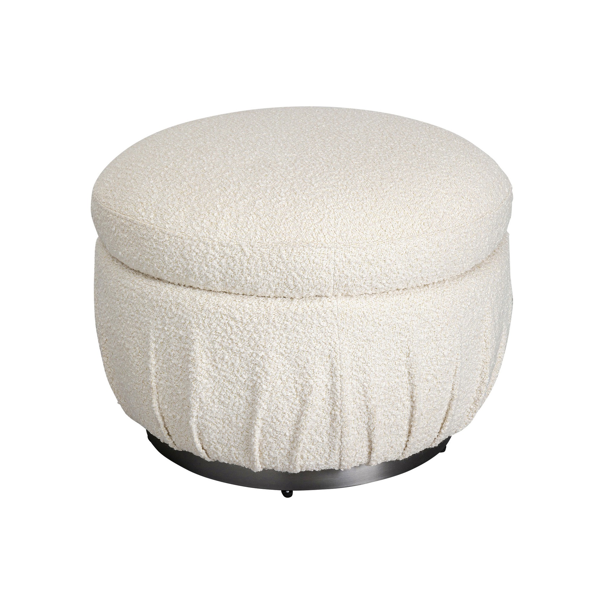 Pouf Nube bouclé Ø56cm