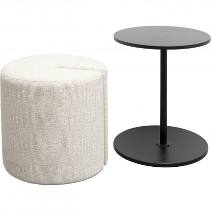 Side Table and Stool Better Together Kare Design